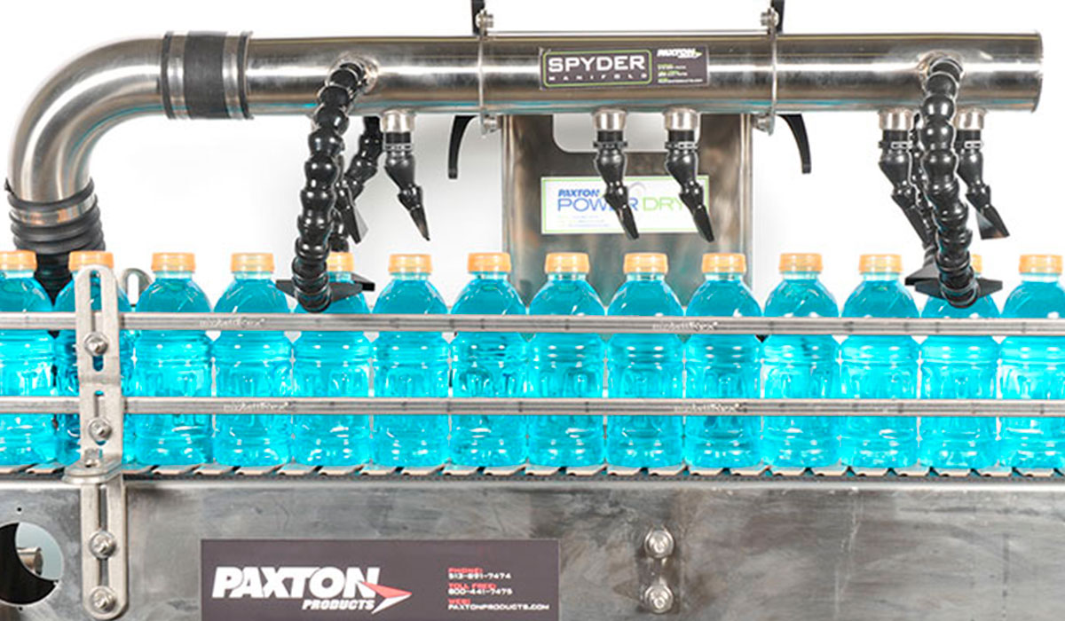 paxton tirbo soplado y secado de productos
